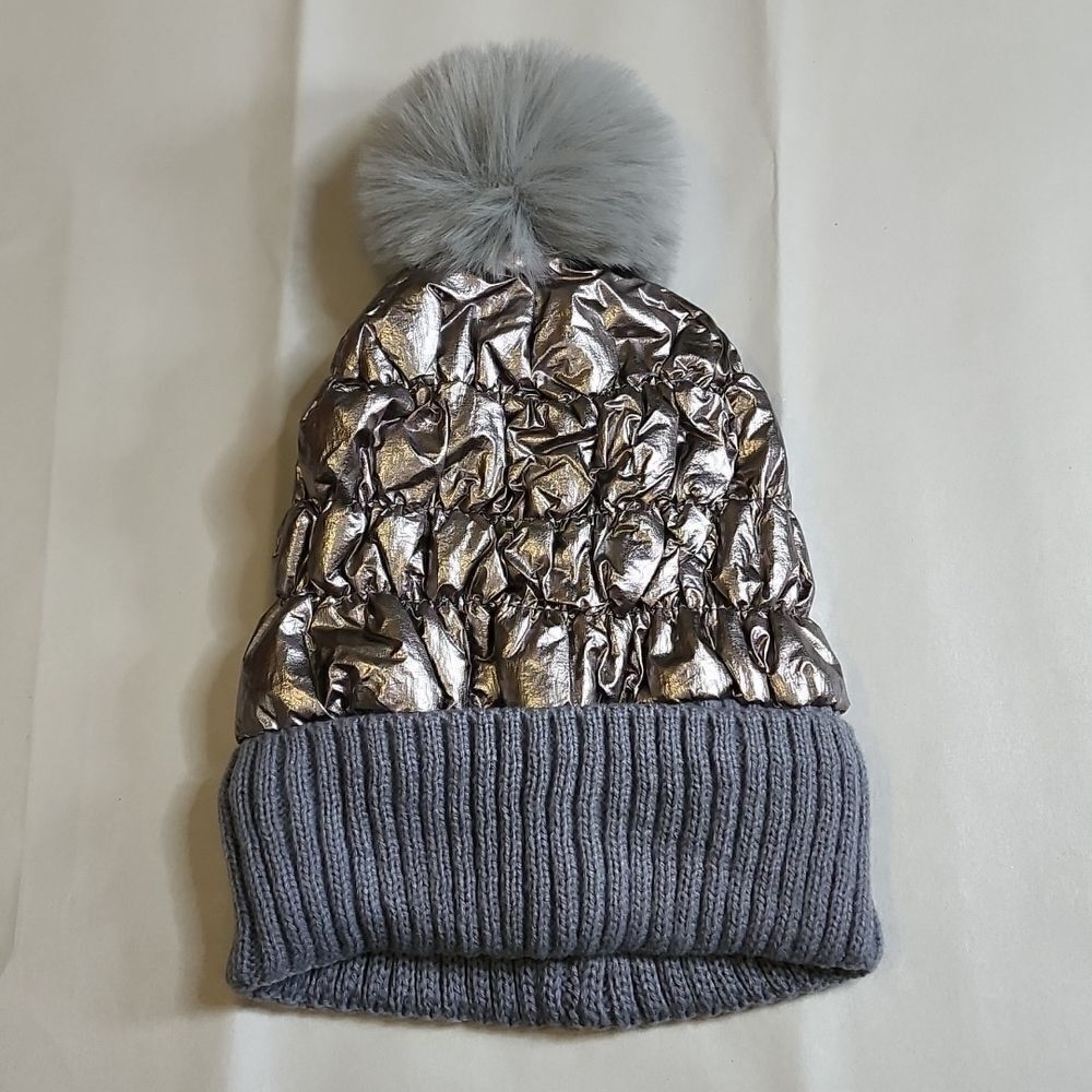 BP Gunmetal and Gray beanie hat